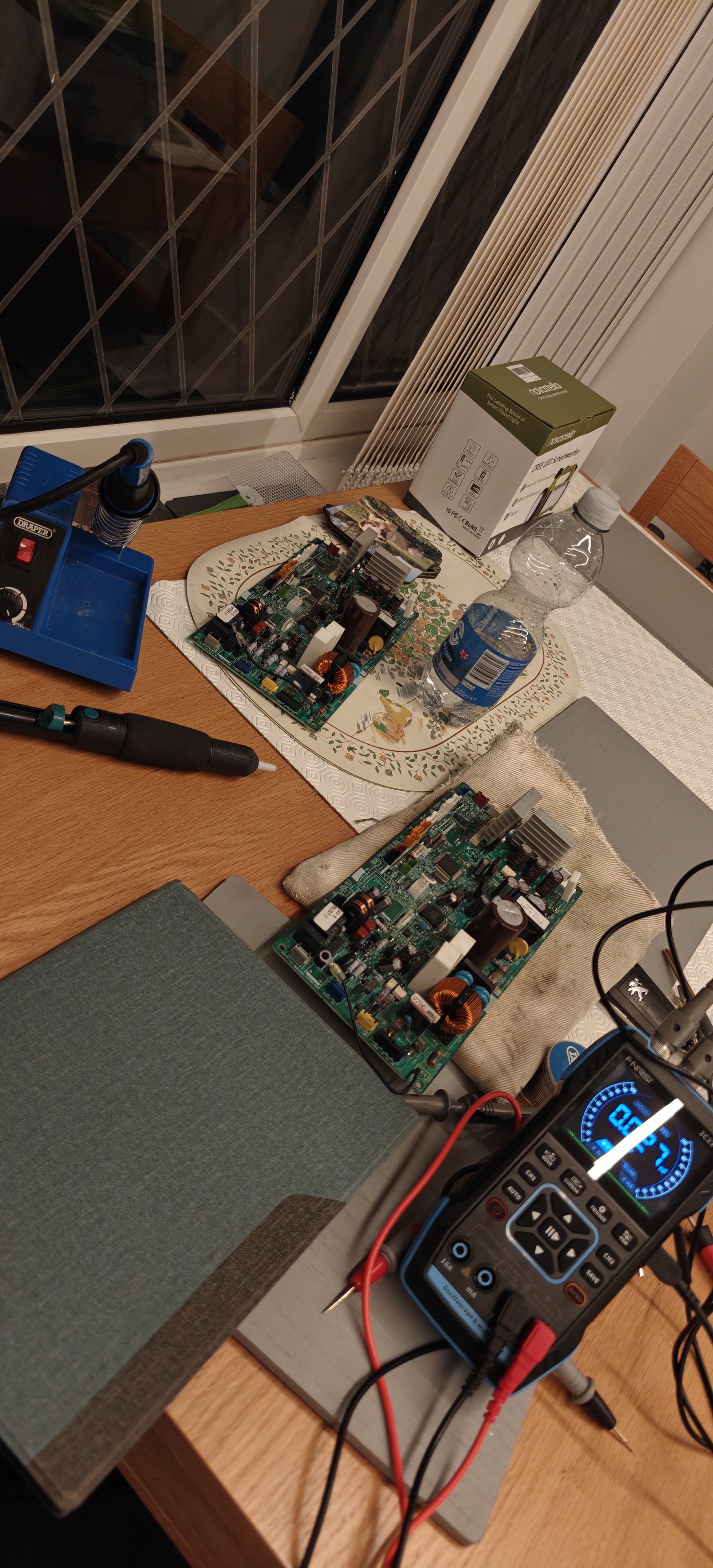 Air conditioning electronic control board repair